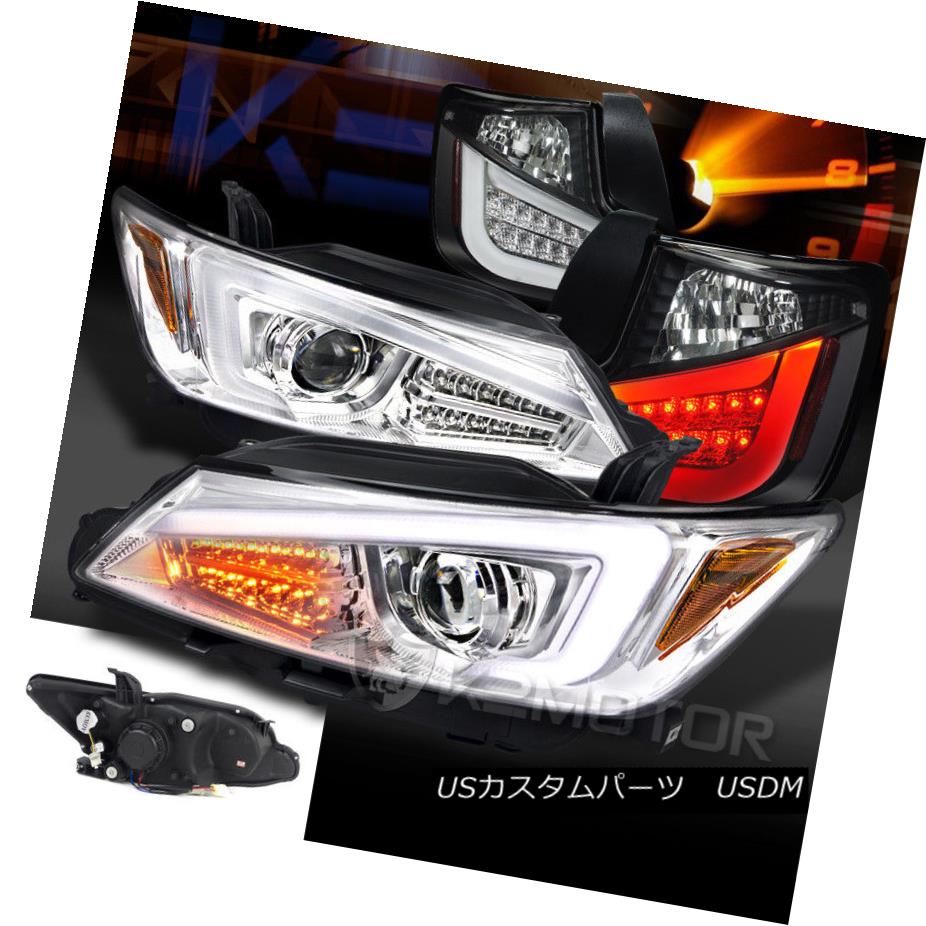 ヘッドライト 11-13 Scion tC Chrome LED Light Bar+Signal Projector Headlights+Black Tail Lamps 11-13 Scion tC Chrome LEDライトバー+信号プロジェクターヘッドライト+ Bla ckテールランプ 【並行輸入品】｜カスタムパーツ WORLD倉庫