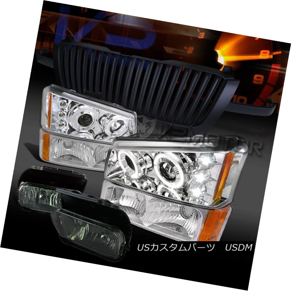 珍しい ライト ランプ Keフォグ バンパーライト グリル Ledクリアプロジェクターヘッドライト スモーキー Silverado 03 05 Lights Grille Fog Bumper Headlights Smoke Projector Clear Led Silverado 03 05 ヘッドライト Zambettis Com