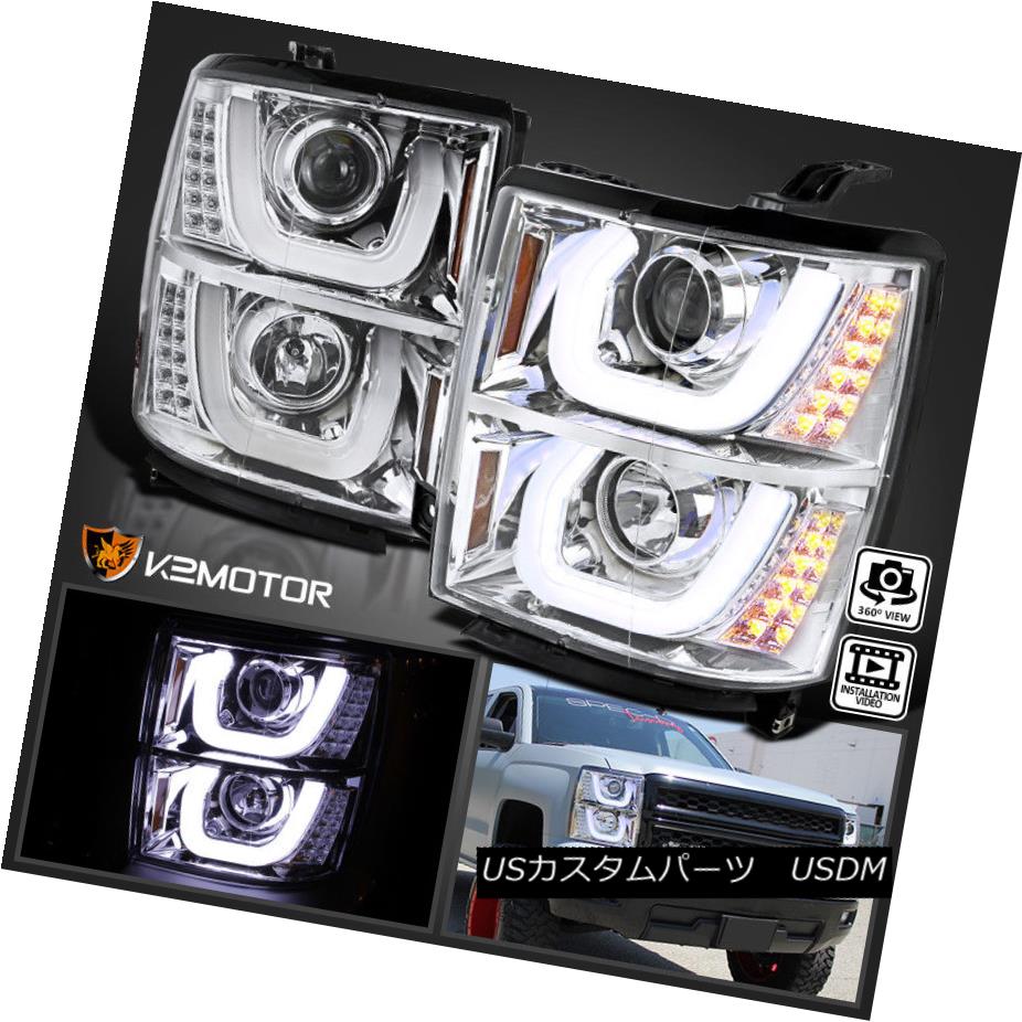 最も優遇 ライト ランプ Projector Signal Halo Led Dual 1500 Silverado Chevy 14 15 ヘッドライト Headlights Ledシグナルプロジェクターヘッドライト 1500デュアルハロー Silverado Chevy 14 15 Gestion Fundaciondelasfamilias Cl