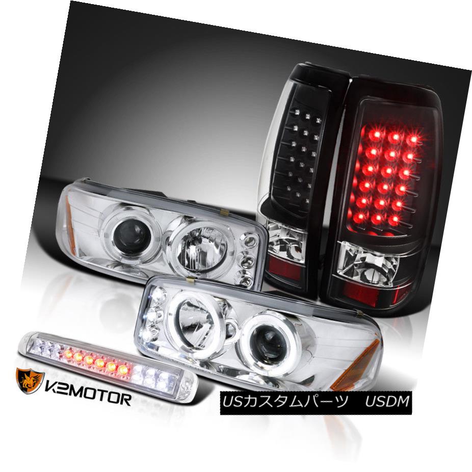 値段が激安 ヘッドライト 04 06 Led第3ブレーキ ブラックledテールランプ 04 06シエラクロームプロジェクターヘッドライト Lamps Tail Led Brake Black 3rd Headlights Led Projector Chrome Sierra Usdm 0021 1150 Bronze Qa