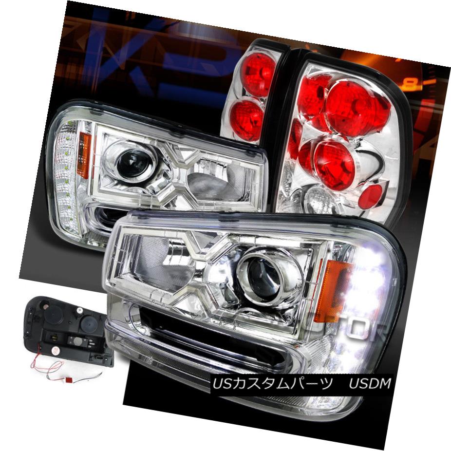 オープニング 大放出セール ライト ランプ ヘッドライト 02 09 Arテールランプ Cle Drlヘッドライト Led Chromeプロジェクターsmd Trailblazer Chevy 02 09 Lamps Tail Headlights Clear Drl Led Smd Projector Chrome Trailblazer Chevy Zambettis Com