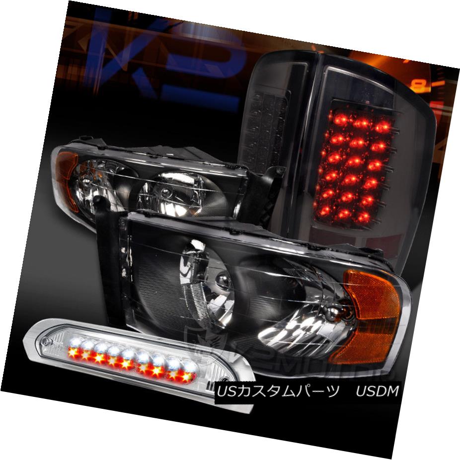 メーカー直送 ライト ランプ 02 05 ヘッドライト Dodge 3rdブレーキ Led Clear Ledテールランプ Ke Smo Ramブラックヘッドライト Dodge 02 05 Brake 3rd Led Lamps Clear Tail Led Headlights Smoke Black Ram Pascasarjana Unsrat Ac Id