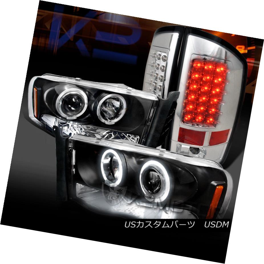 最安値挑戦 ライト ランプ Headlights Clear Projector Led Halo Black Ram Dodge 02 05 ヘッドライト Led Ledテールランプ Ar Cle Ledプロジェクターヘッドライト Halo Black Ram Dodge 02 05 Lamps Tail Zambettis Com