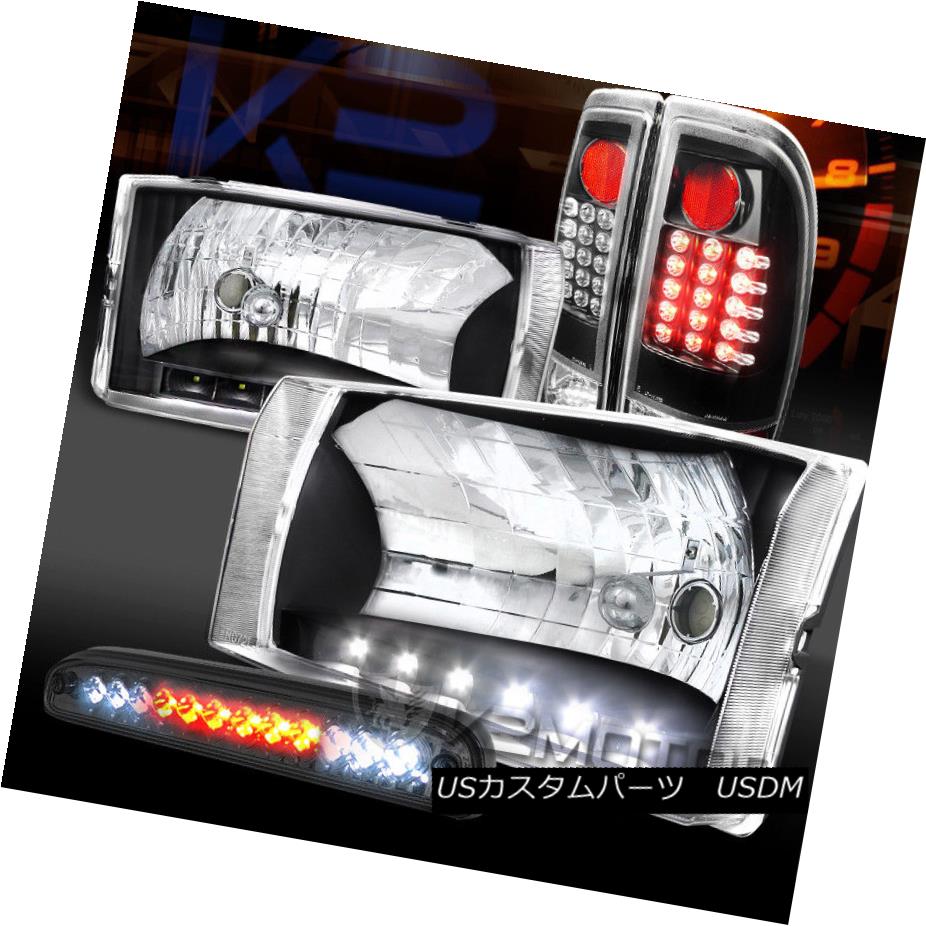 ヘッドライト 99-04 F250 SuperDuty DRL Headlights+Black LED Tail Lamps+Smoke 3rd Brake 99-04 F250 SuperDuty DRLヘッドライト+ Bla ck LEDテールランプ+ Smoke 3rdブレーキ 【並行輸入品】