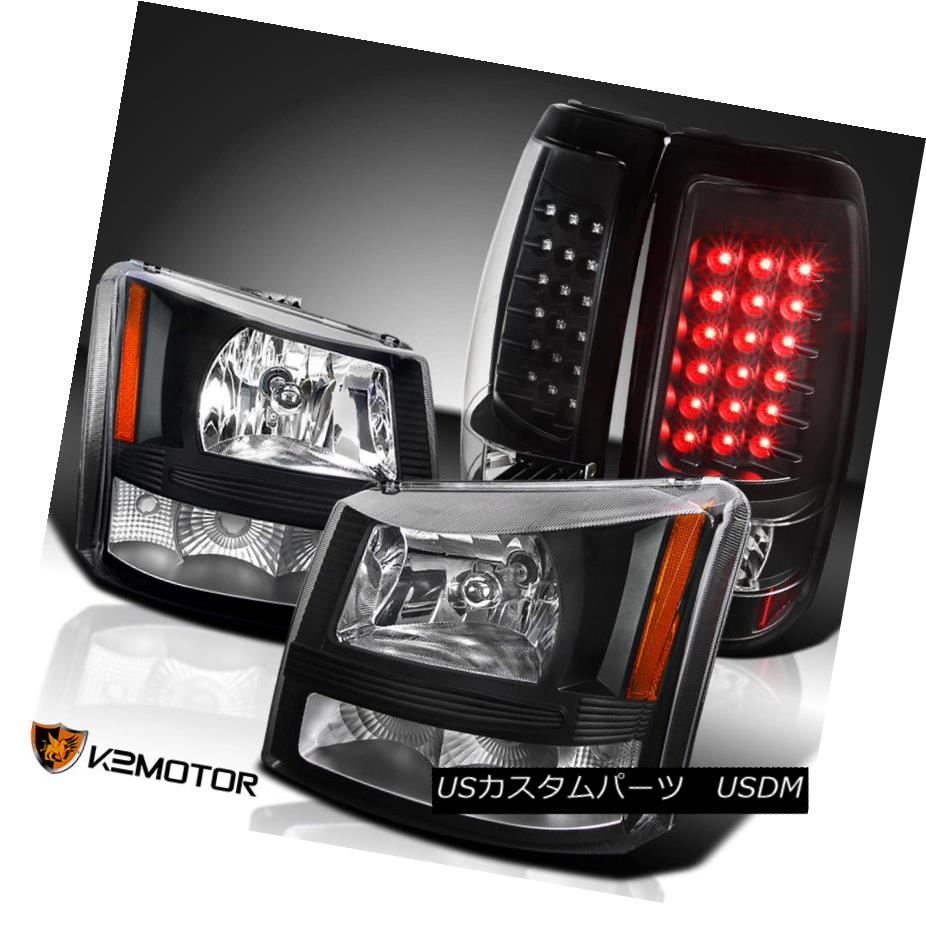 訳あり ライト ランプ Black 1500 2500 Silverado 03 06 ヘッドライト 2in1 Ledテールライト ランプ 2in1ヘッドライト バーン Black 1500 2500 Silverado 03 06 Lights Tail Lamps Led Headlights Bumper Sercomedsa Cl