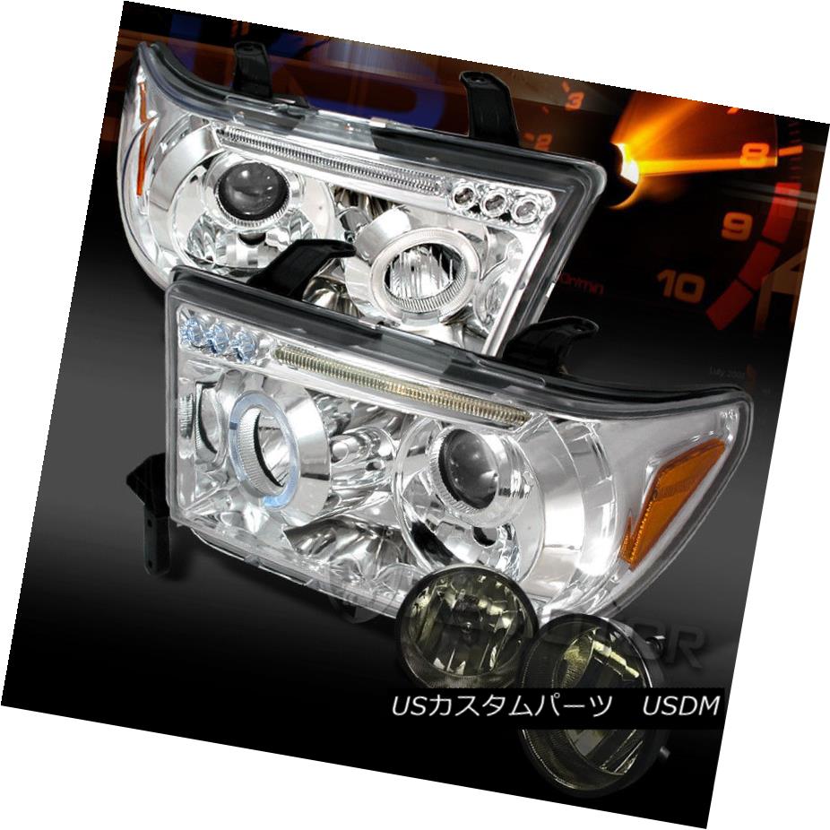 5年保証 ライト ランプ Keフォグランプ 07 12トンドラセコイアクロームledプロジェクターヘッドライト スモーキー Lamps Fog Headlights Smoke Projector Led Chrome Sequoia Tundra 07 12 For ヘッドライト Zambettis Com