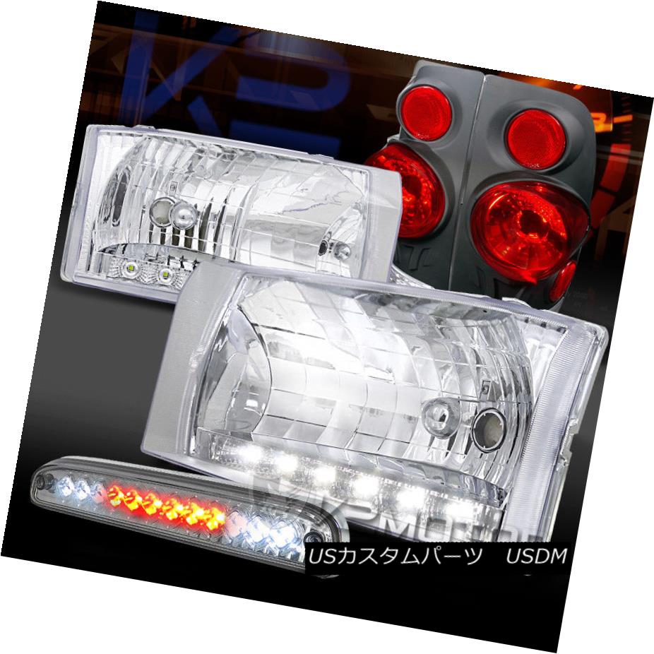同梱不可 ライト ランプ 99 04 Lamps Tail Black Brake 3d Headlights 3rd Clear Drl Led Superduty F250 99 04 ヘッドライト F250 3dブラックテールランプ 3番ブレーキ Drlクリアヘッドライト Led Superduty Zambettis Com
