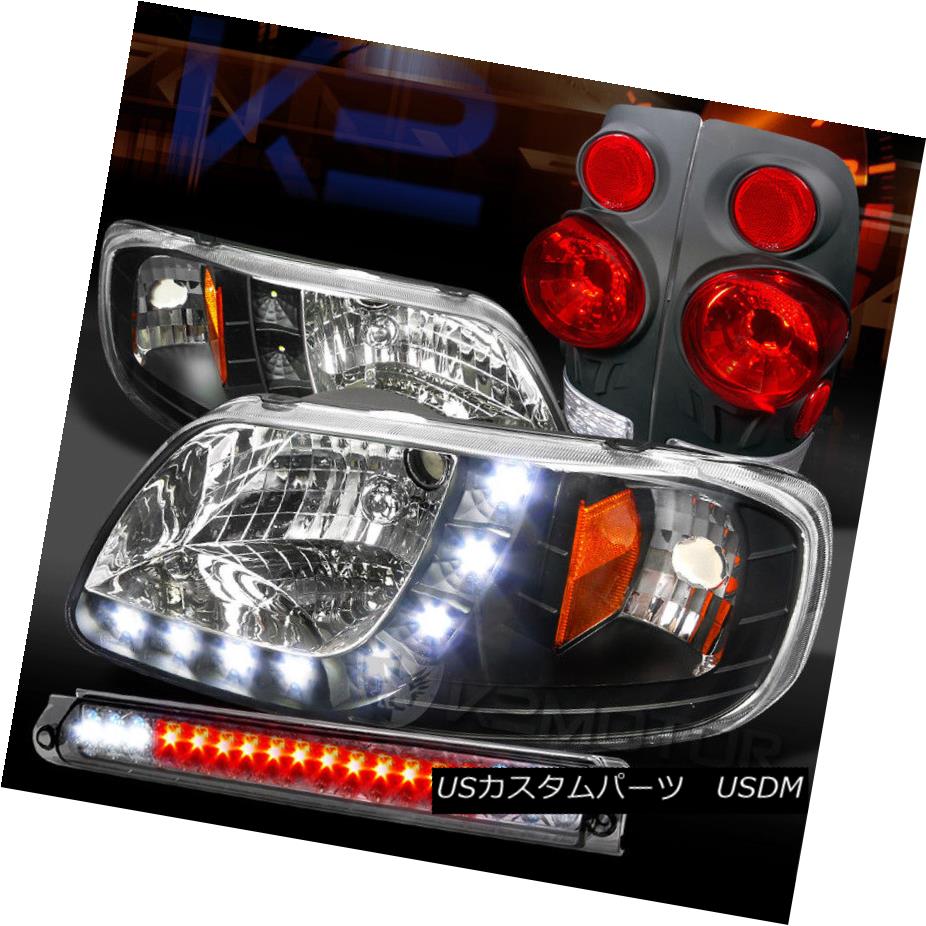 今季一番 ライト ランプ 3dテールランプ スモークled第3ブレーキ Drlヘッドライト F150ブラックsmd 97 03 Brake 3rd Led Lamps Smoke Tail Headlights 3d Drl Smd Black F150 97 03 ヘッドライト Zambettis Com