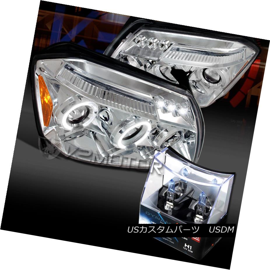 ライト ランプ 超歓迎 Led Chrome Magnum Dodge 05 07 ヘッドライト Halo H1ハロゲン電球 Ledハロープロジェクターヘッドライト Chrome Magnum Dodge 05 07 Bulbs Halogen Headlights H1 Projector Mandmstumpremoval Com