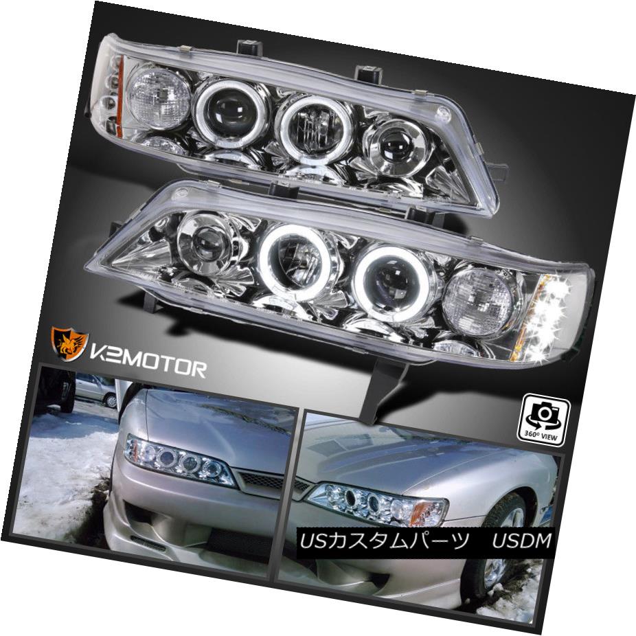 ヘッドライト For 1994-1997 Honda Accord Halo Projector Headlights Pair Left+Right 1994-1997 Honda Accord Haloプロジェクターヘッドライトペア左+右 【並行輸入品】 38,396円