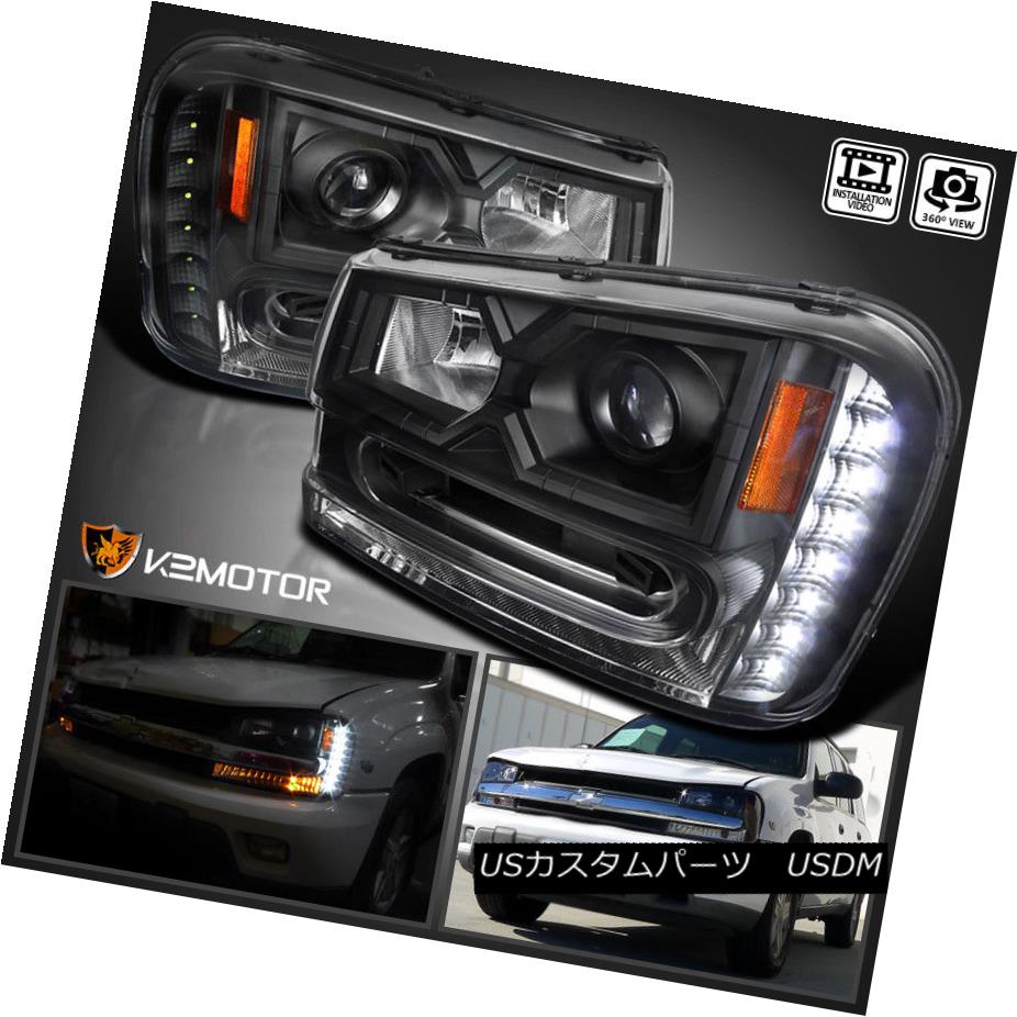 楽天市場】ヘッドライト 2002-2009 Chevy Trailblazer EXT Black LEFT+