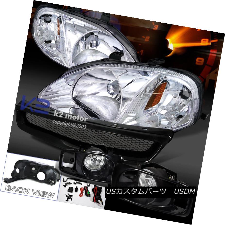 ライト ランプ 定番の冬ギフト Absメッシュフードグリル T R Arフォグランプ Cle フィット99 00シビックjdmクロームヘッドライト Grille Hood Mesh Abs Lamps T R Fog Headlights Clear Chrome Jdm Civic 99 00 Fit ヘッドライト Labcapilo Com