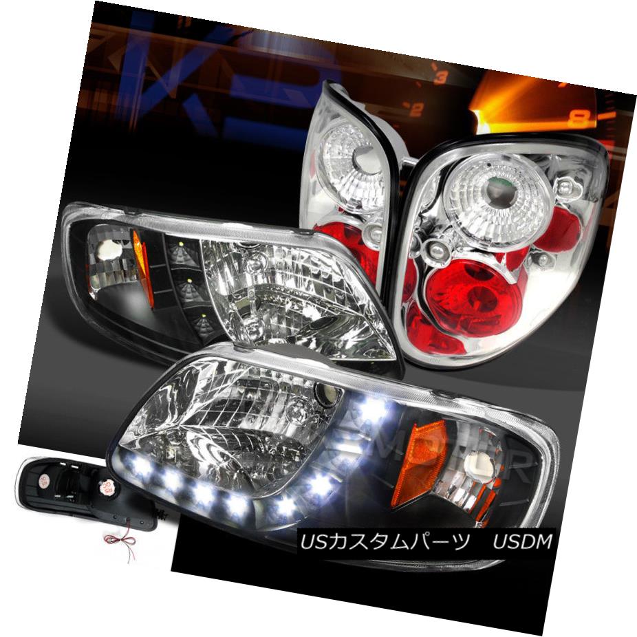 直送商品 ライト ランプ 97 00 ヘッドライト Ford Arリアテールランプ Cle Drlヘッドライト Led Flaresideブラックsmd F150 Ford 97 00 Lamps Tail Rear Headlights Clear Drl Led Smd Black Flareside F150 Www Thepitchblog It