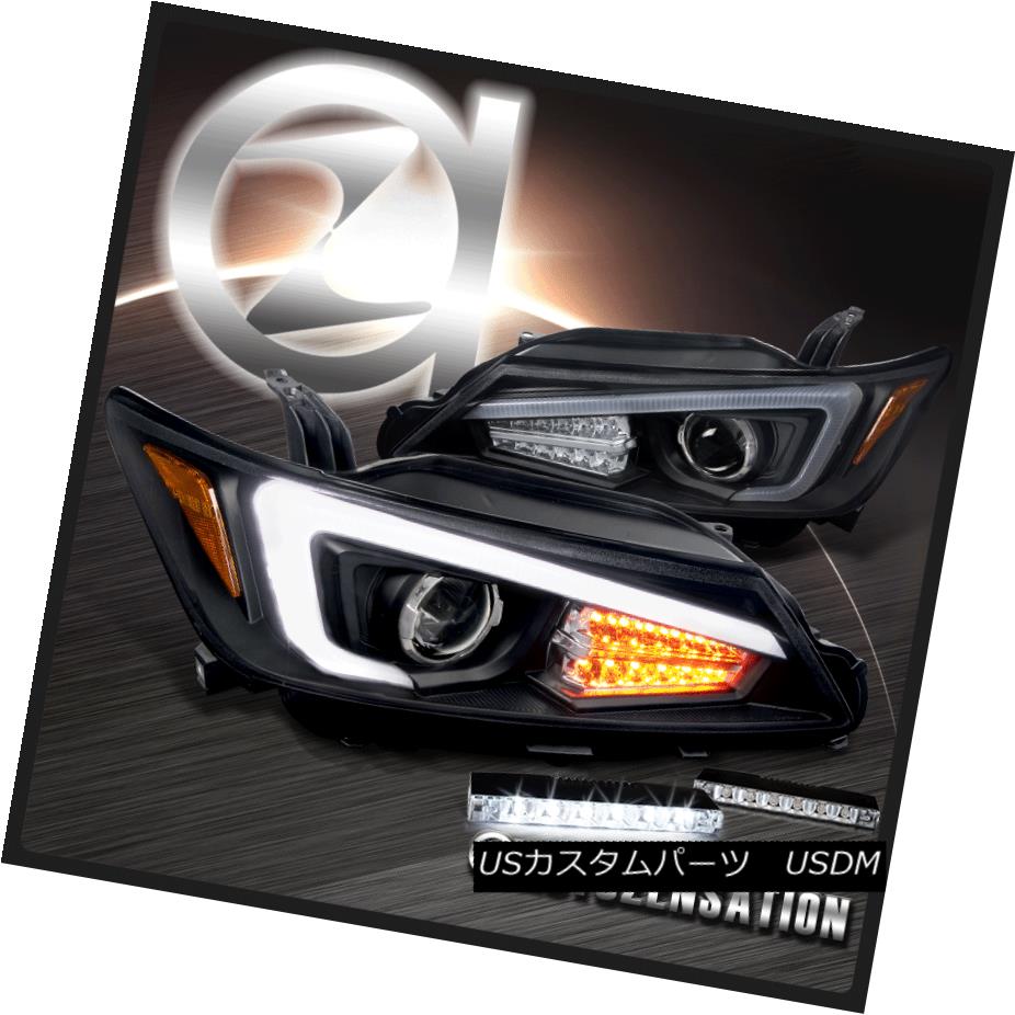 新作モデル ライト ランプ 11 13 Scion ヘッドライト Tc Drlランプ Ed 6 L Tcブラックledライトバー 信号プロジェクター ヘッドライト サイオン11 13 Lamps Drl Headlights 6 Led Projector Bar Signal Light Led Black Sercomedsa Cl