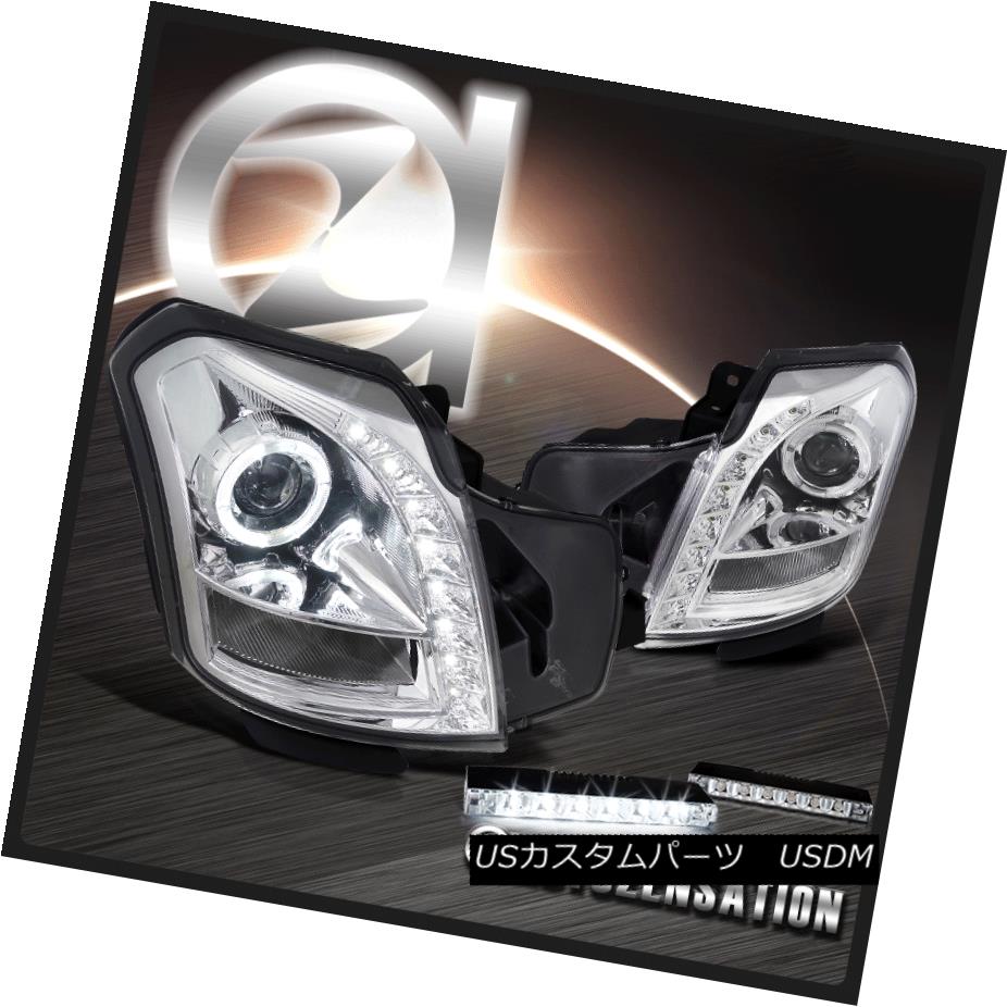21年レディースファッション福袋特集 ライト ランプ Drl Lamp Fog Headlight 6 Led Projector Smd Halo Chrome Cts Cadillac 03 07 ヘッドライト 03 07キャデラックctsクロームハローsmdプロジェクターヘッドライト Dフォグランプdrl 6 Le Gs Louislegrand Com