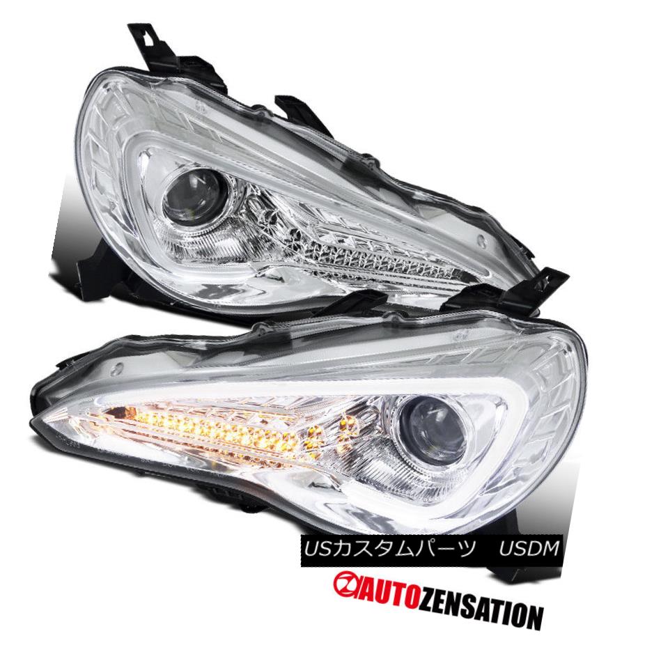 人気絶頂 ライト ランプ For ヘッドライト 12 17 Led信号用 12 17サイオンfr Sトヨタ86クロームledストリッププロジェクター ヘッドライト Signal Headlight Led Projector Strip Led Chrome 86 Toyota Fr S Scion