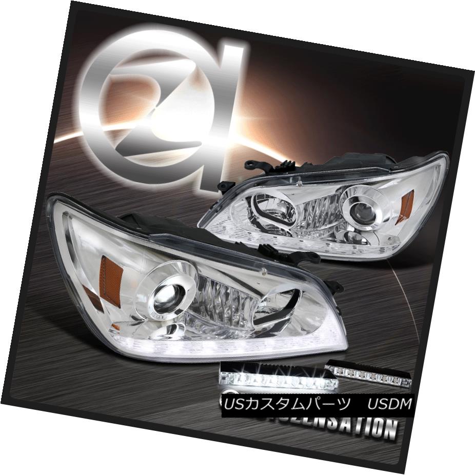 ヘッドライト 01-05 Lexus IS300 Chome LED DRL Strip Projector Headlights+6-LED Bumper Fog Lamp 01-05 Lexus IS300 Chome LED DRLストリッププロジェクターヘッドライト+ 6-L EDバンパーフォグランプ 【並行輸入品】