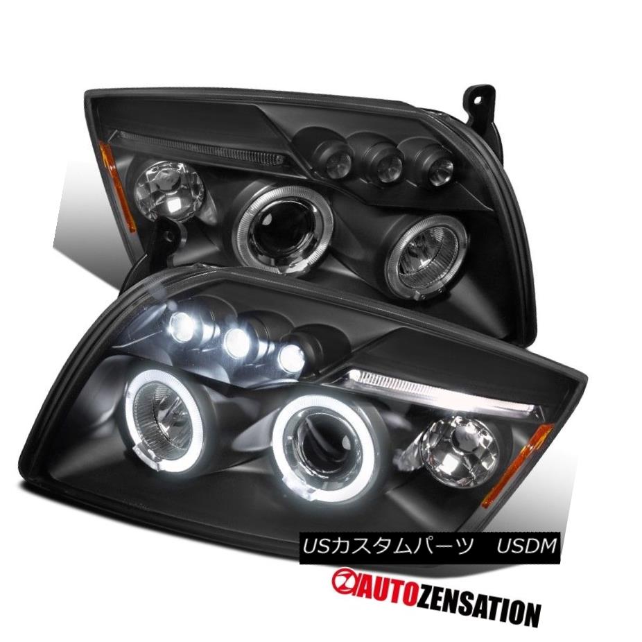 ライト ランプ 値下げ Drl Led Black Caliber Dodge 07 12 ヘッドライト Halo Drlハロープロジェクター ヘッドライト 07 12ダッジキャリバーブラックled Headlights Projector Kwakuku Com