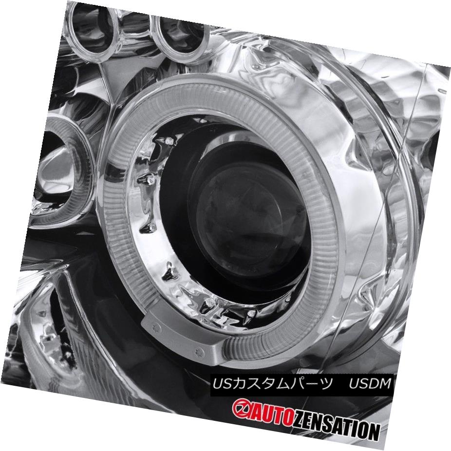 ヘッドランプ For 04 05 Subaru Impreza Chrome Clear Dual Halo Led Projector Headlights 04 05スバルインプレッサクロームクリアデュアルハローled映写機ヘッドライト費用 Newbyresnursery Com