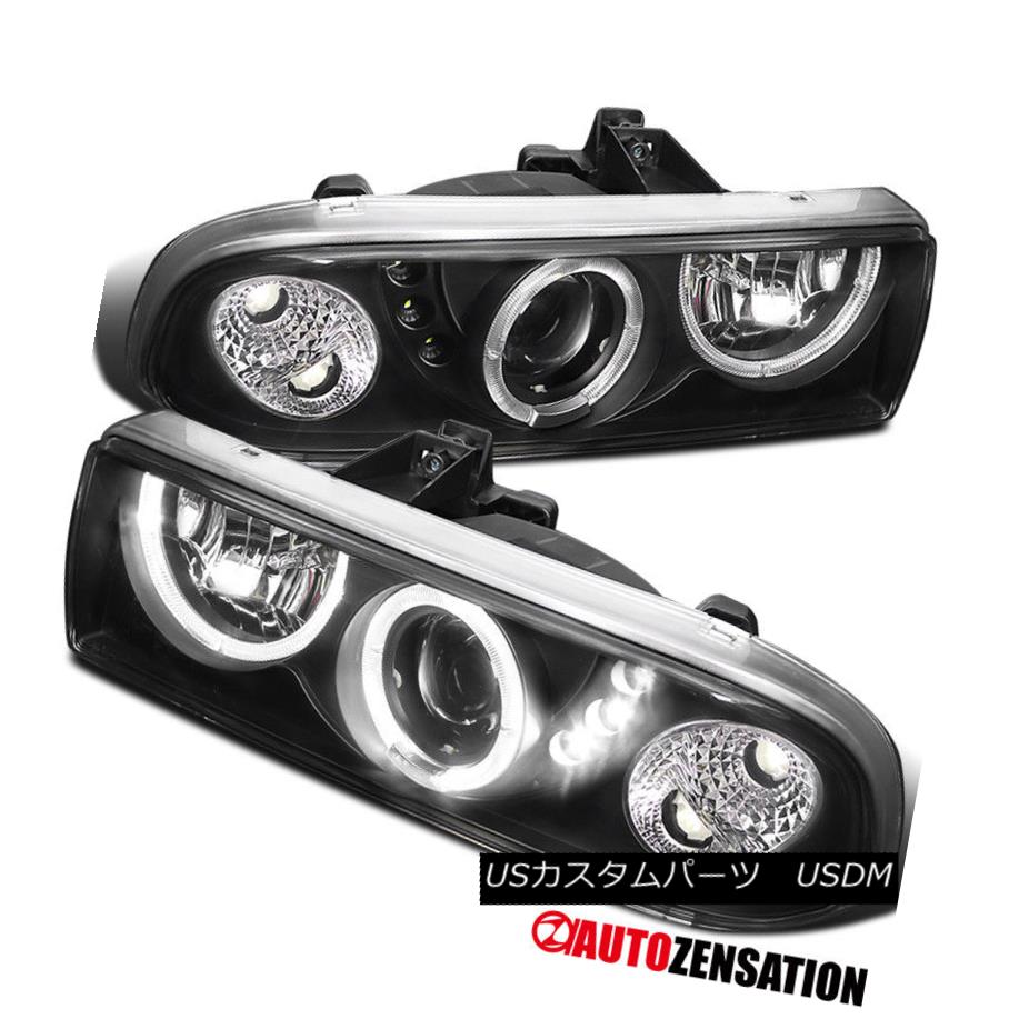 ヘッドライト 1998-2004 Chevy S10 Blazer Halo LED Black Projector Headlights 1998-2004シボレーS10 Blazer Halo LEDプロジェクターヘッドライト 【並行輸入品】