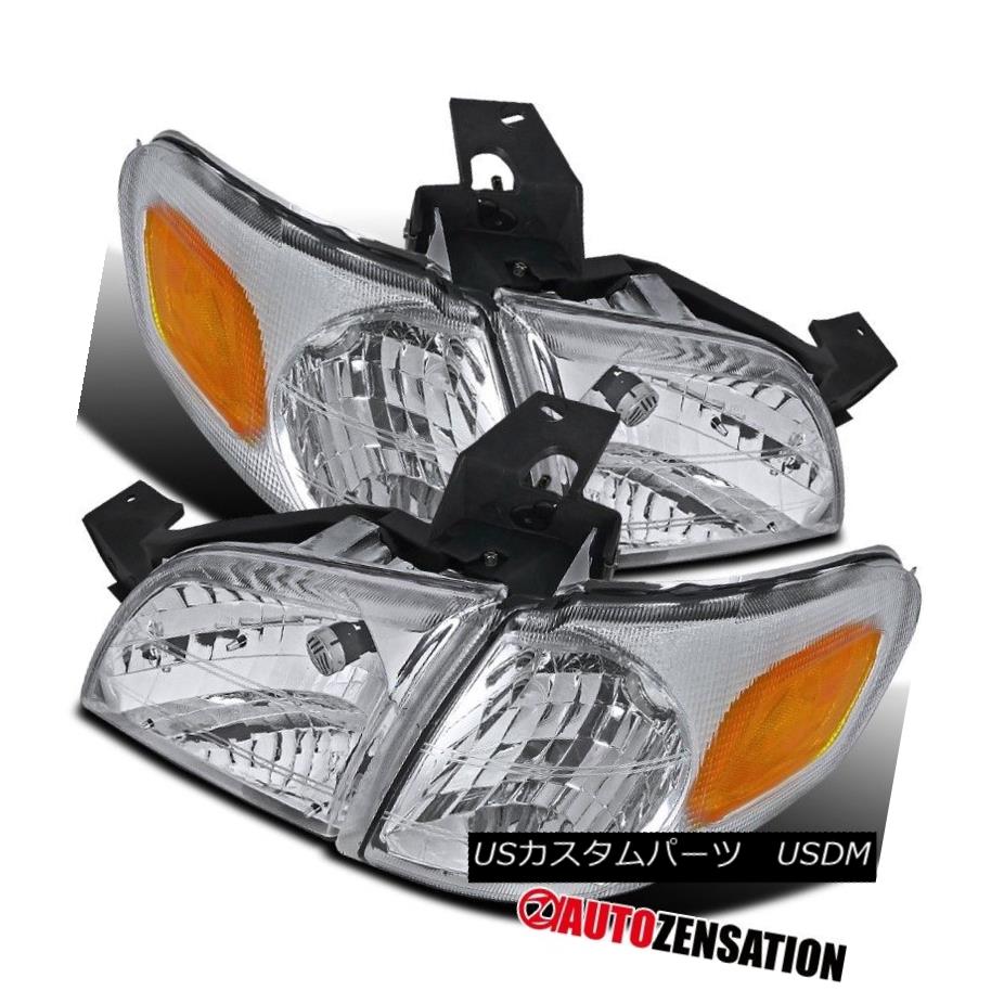 ヘッドライト 97-05 Chevy Venture Montana Silhouette Trans Chrome Headlights Corner Lamps 97-05シェビーベンチャーモンタナシルエットトランスクロームヘッドライトコーナーランプ 【並行輸入品】 32,175円