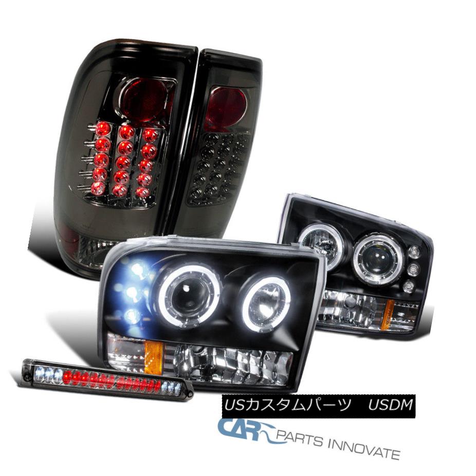 驚きの値段で ライト ランプ Superduty F250 99 ヘッドライト Black Ledテールランプ 第3ブレーキランプ Superdutyブラックハロープロジェクターヘッドライト F250 99 Lamp Brake Lamps 3rd Tail Headlights Led Projector Halo Sikab Pacitankab Go Id