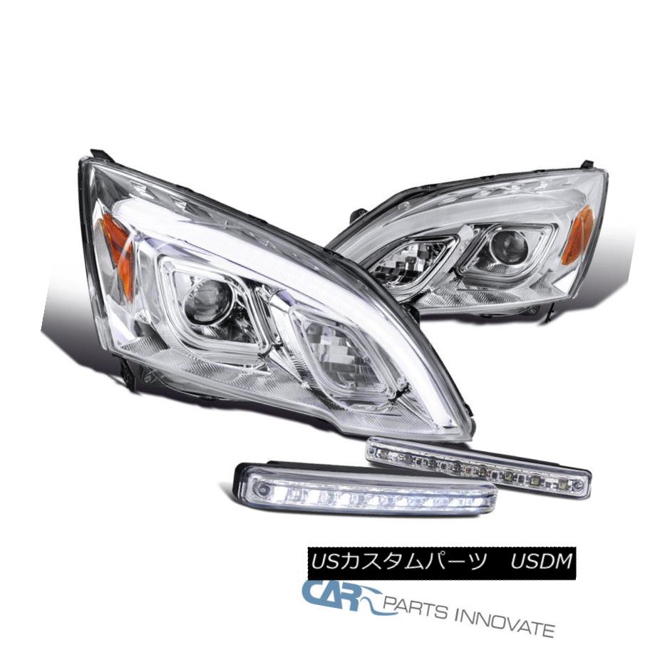 ヘッドライト For 07-11 Honda CR-V CRV Clear LED Projector Headlights+LED Fog Lamps Left+Right 07-11ホンダCR-V CRVクリアLEDプロジェクターヘッドライト+ LEDフォグランプ左+右 【並行輸入品】