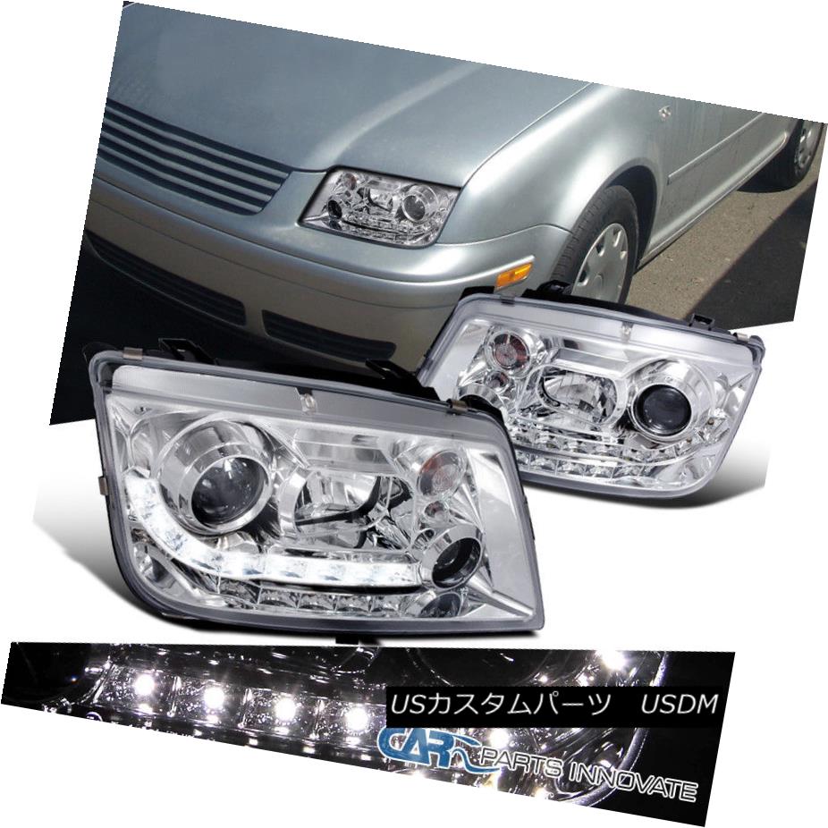 殿堂 ライト ランプ Vw Clear Chrome Lamps Head Headlights Projector Drl Led Mk4 Bora Jetta 99 05 Vw For ヘッドライト 99 05用ジェッタボラmk4 Drlプロジェクターヘッドライトヘッドランプクロームクリア Led Gs Louislegrand Com