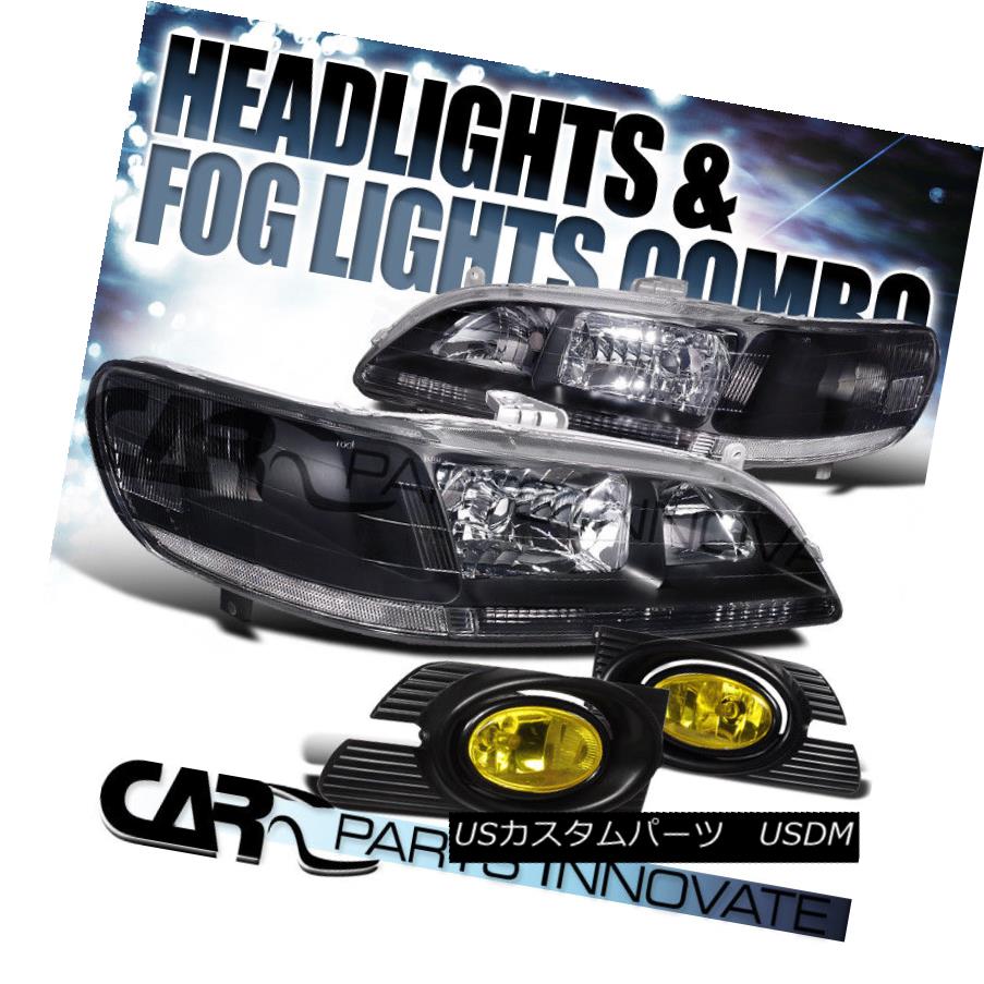 競売 ライト ランプ 01 02 Fit ヘッドライト Honda 低霧バンパーランプ フィット01 02ホンダアコード4drセダンブラッククリアヘッド ライト イエロー Lamps Bumper Fog Headlights Yellow Clear Black Sedan 4dr Accord Pascasarjana Unsrat Ac Id