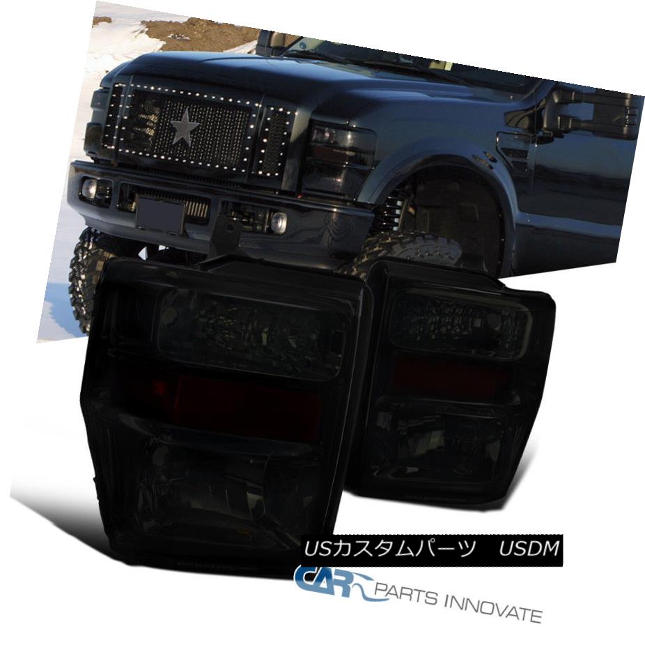 女の子向けプレゼント集結 ライト ランプ F350 F250 Ford 08 10 ヘッドライト F450 F450ピックアップスモークレンズヘッドライトヘッドランプ左右セット F350 08 10フォードf250 Left Right Set Lamps Head Headlights Lens Smoke Pickup