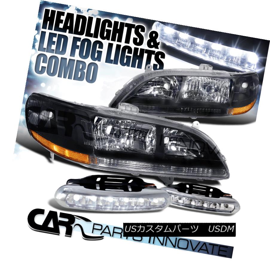 最安挑戦 ライト ランプ Ex Lx Accord Honda 98 02 For ヘッドライト Dx Ledフォグバンパーdrl Dxブラッククリスタルヘッドライトランプ Ex 98 02用ホンダアコードlx Drl Bumper Fog Lamp Led Headlights Crystal Black Tarotreikiworld Com