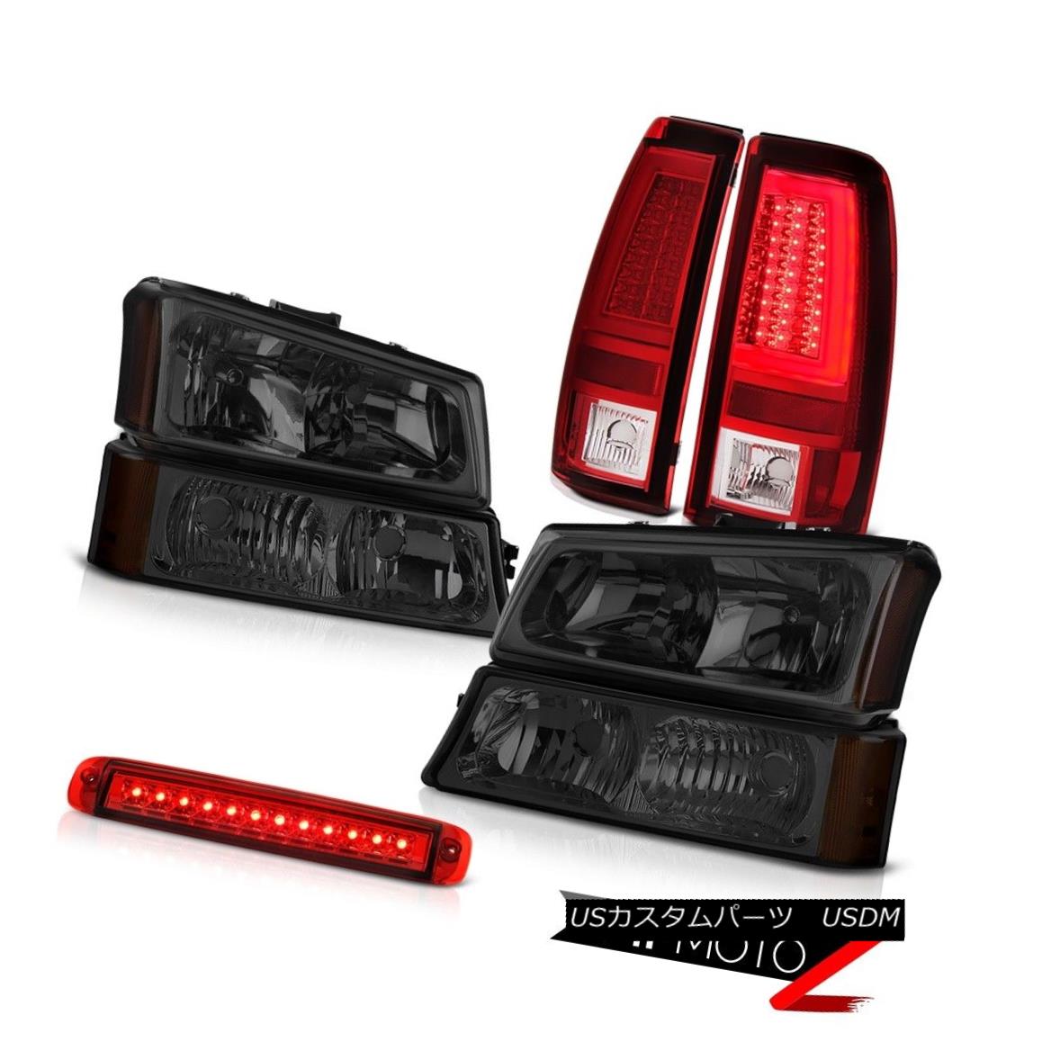 ヘッドライト 03-06 Chevy Silverado Taillights High Stop Light Signal Headlamps \