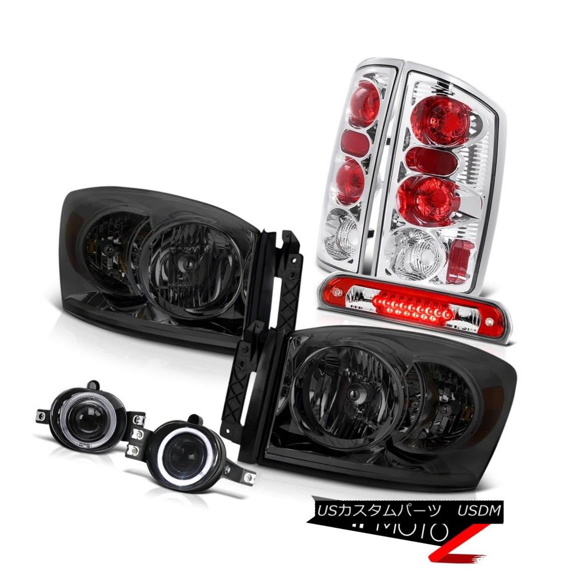 ヘッドライト Tinted Headlights Rear Brake Light Projector Foglight Red 3rd LED 06 Dodge Ram 着色ヘッドライトリアブレーキライトプロジェクターFoglight Red 3rd LED 06 Dodge Ram 【並行輸入品】