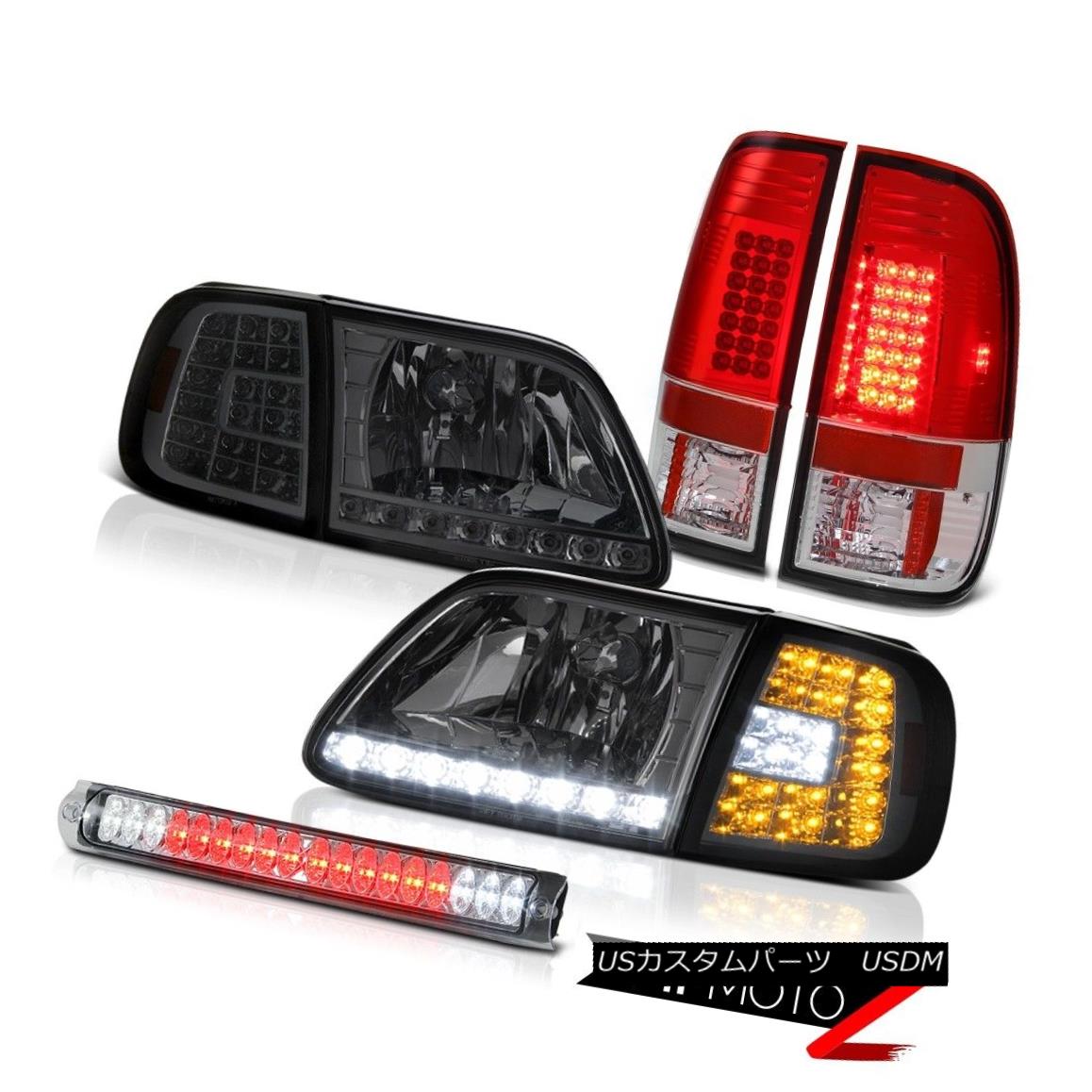 ヘッドライト L.E.D Headlights Red TailLights Euro Third Brake 97 98 99 00 01 02 03 F150 4.6L L.E.Dヘッドライト赤テールライトユーロ第3ブレーキ97 98 99 00 01 02 03 F150 4.6L 【並行輸入品】 57,899円
