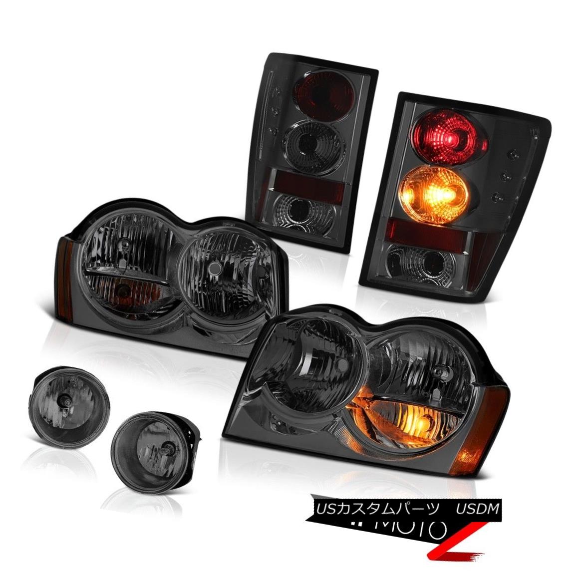 ヘッドライト 2005 2006 Grand Cherokee Laredo Headlamps Fog Lamps Taillamps Euro Assembly 2005年2006年グランドチェロキー・ラレードヘッドランプフォグランプ・タイヤラン・ユーロ・アッセンブリー 【並行輸入品】