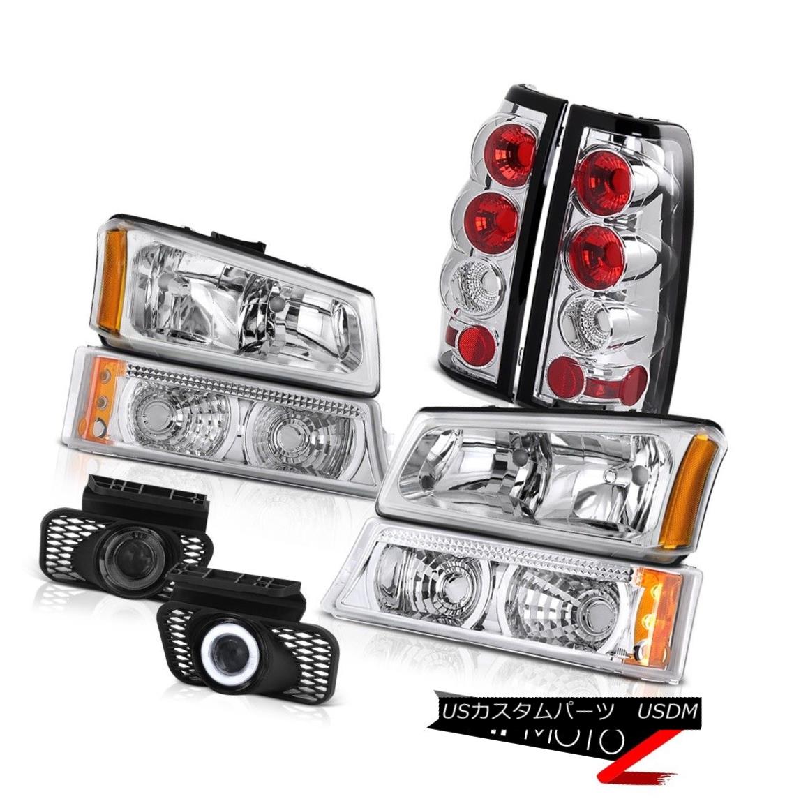 ヘッドライト Headlight Chrome Signal Bumper Light Rear Brake Lamp Foglight 03-06 Silverado LS ヘッドライトクローム信号バンパーライトリアブレーキランプフォグライト03-06 Silverado LS 【並行輸入品】
