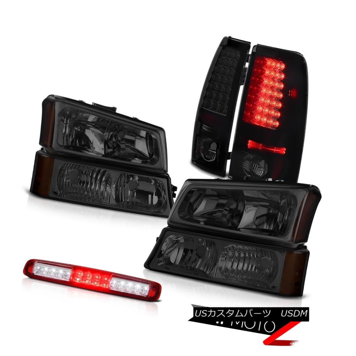ヘッドライト 03 04 05 06 Silverado Signal Lamp Wine Red High Stop Headlamps Tail Lights SMD 03 04 05 06シルバラード信号ランプワインレッドハイストップヘッドランプテールライトSMD 【並行輸入品】