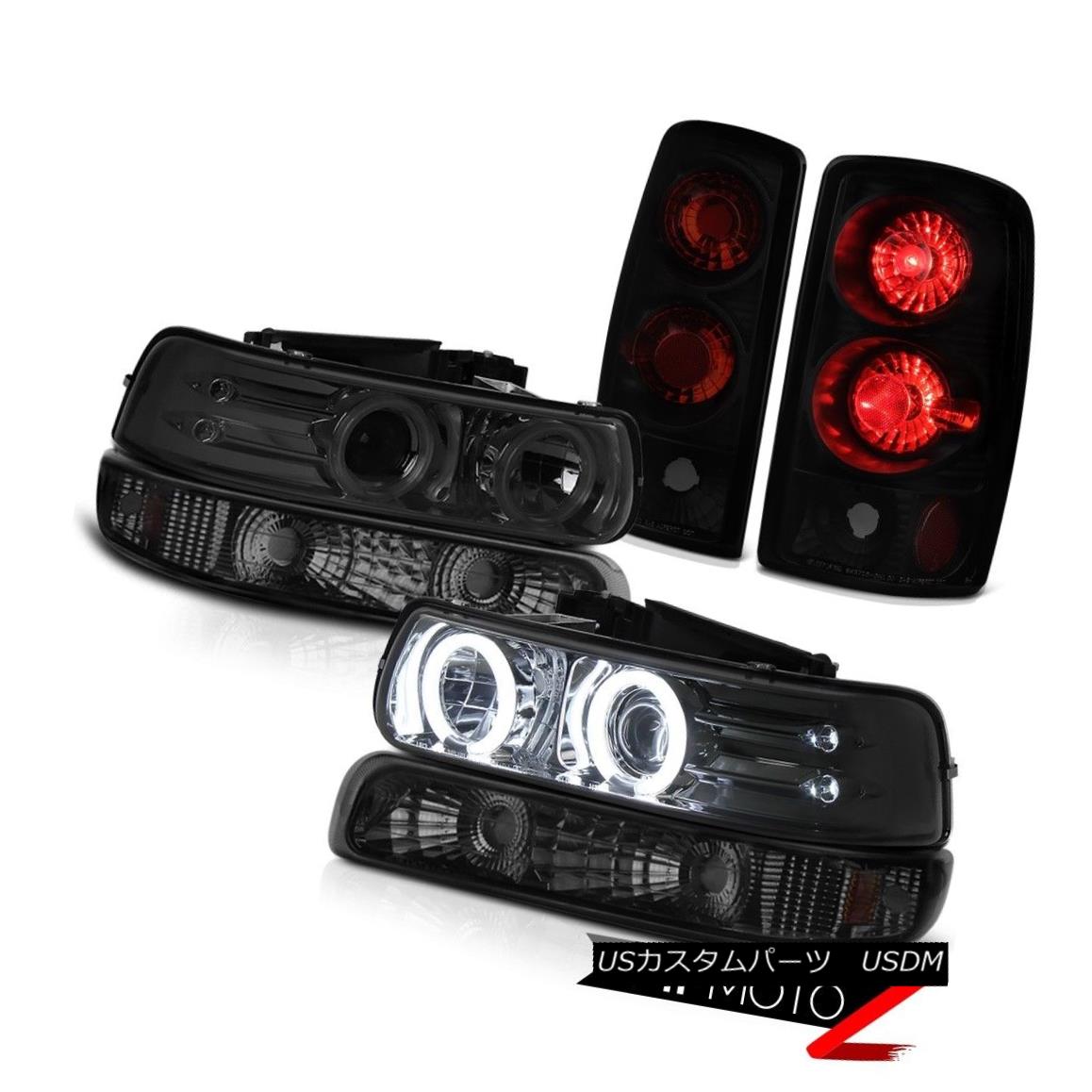 ヘッドライト Angel Eye CCFL Headlight Smoke+Black Brake Lights 00 01 02 03 04 05 06 Tahoe Z71 エンジェルアイCCFLヘッドライトスモーク+ブラックブレーキライト00 01 02 03 04 05 06タホZ71 【並行輸入品】 57,899円