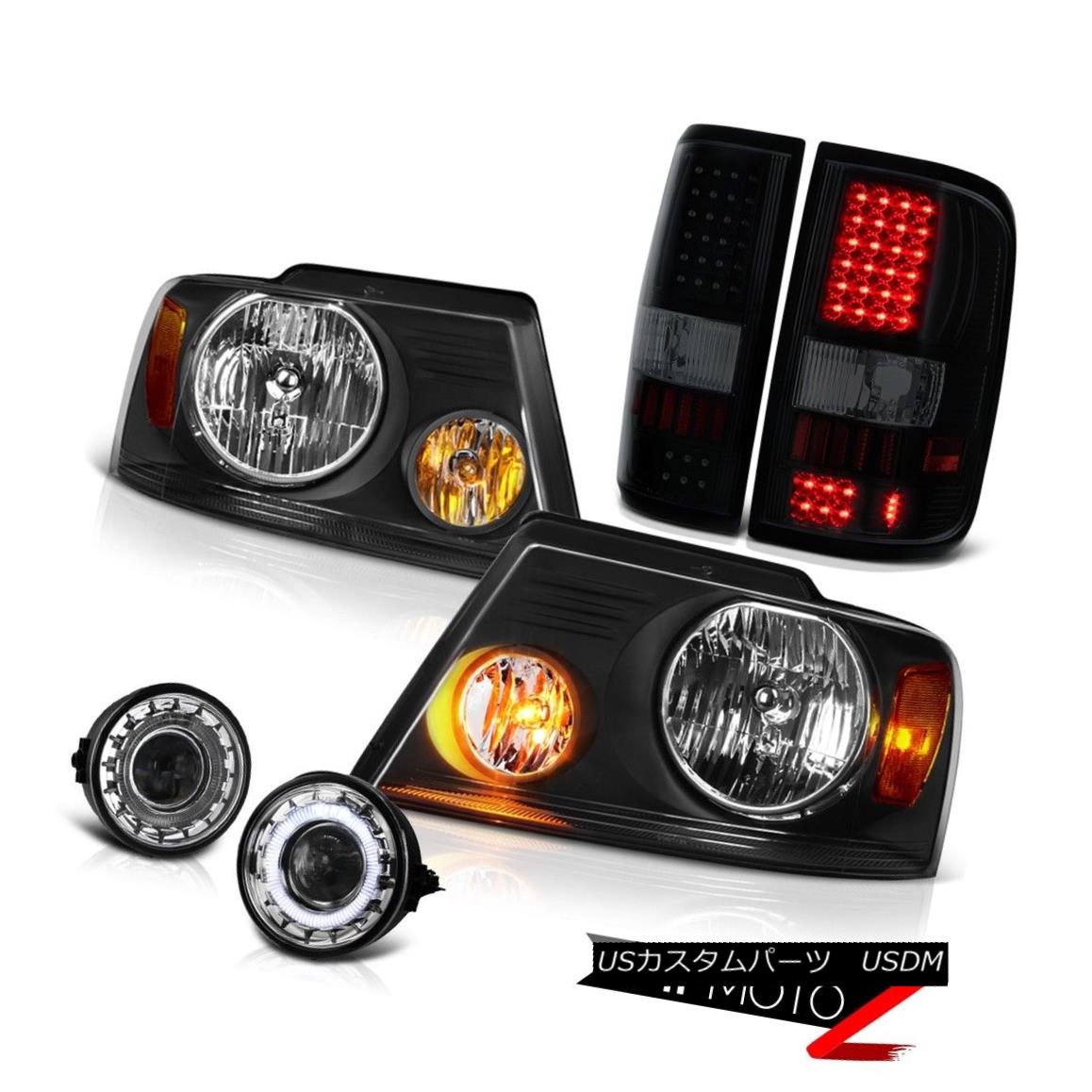 ヘッドライト 2006-2008 Ford F150 XL Chrome Fog Lamps Headlamps Rear Brake Lights Projector 2006-2008フォードF150 XLクロームフォグランプヘッドランプリアブレーキライトプロジェクター 【並行輸入品】