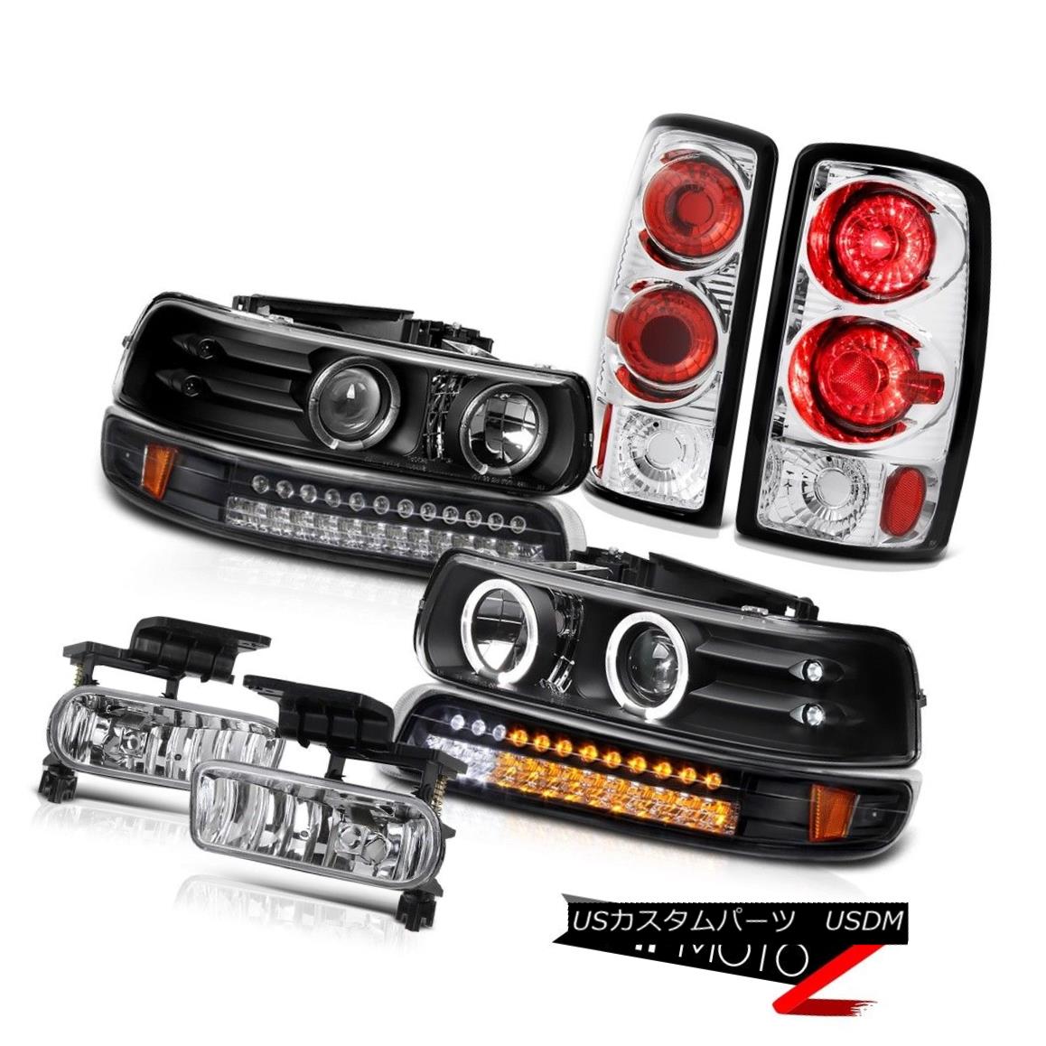 ヘッドライト Daytime Headlights SMD Signal Rear Tail Lights Chrome Fog 2000-2006 Suburban LS 昼間ヘッドライトSMD信号リアテールライトクロムフォグ2000-2006郊外LS 【並行輸入品】