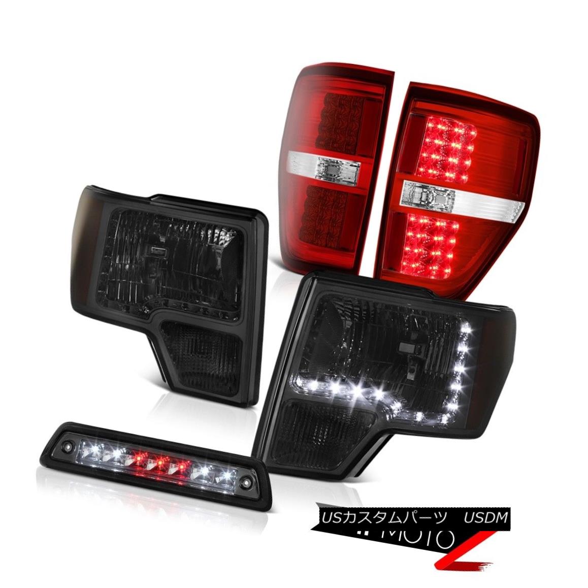 ヘッドライト 09-14 F150 XLT Third brake light taillamps headlamps led drl SMD \