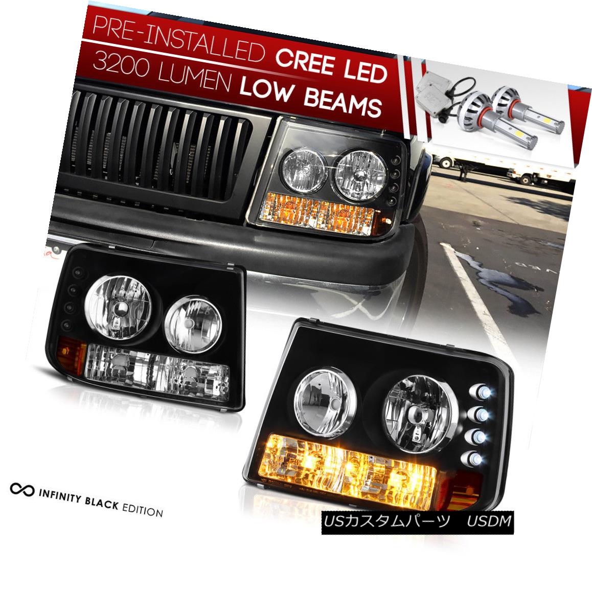 ヘッドライト [Pre-Installed LED Low Beam] 99-02 Chevy Silverado 1500/2500 1PC Amber Headlight [Pre-Installed LED Low Beam] 99-02 Chevy Silverado 1500/2500 1PCアンバーヘッドライト 【並行輸入品】