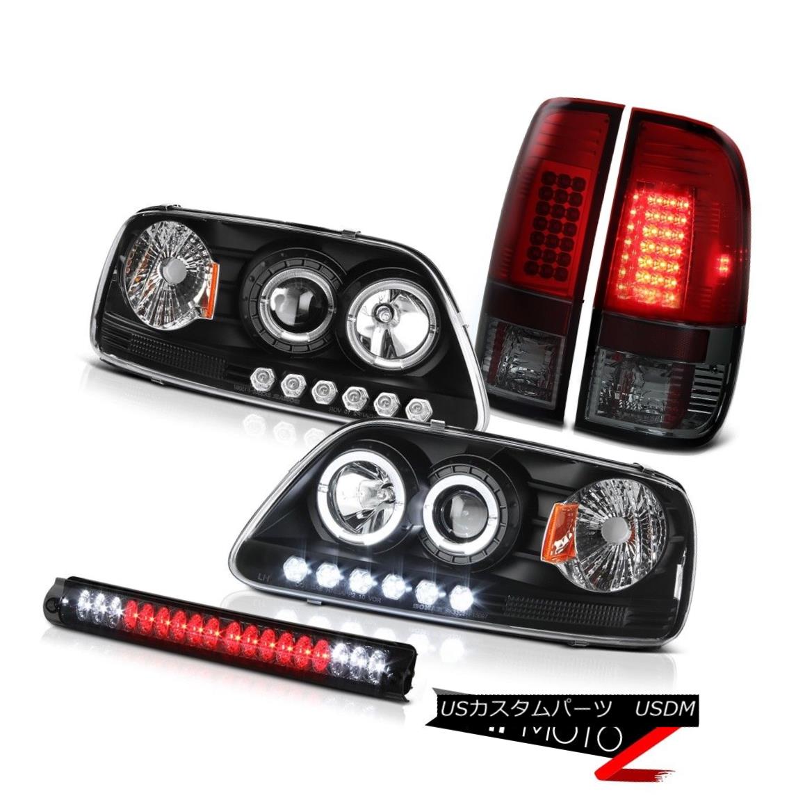 高評価 ライト ランプ Lamp Red Smokey Lights Brake Rear 5 4l F150 98 97 Headlight Led Halo Black Matte ヘッドライト マットブラックハローledヘッドライト97 5 4lリアブレーキライトスモーキーレッドランプ F150 98 Gs Louislegrand Com