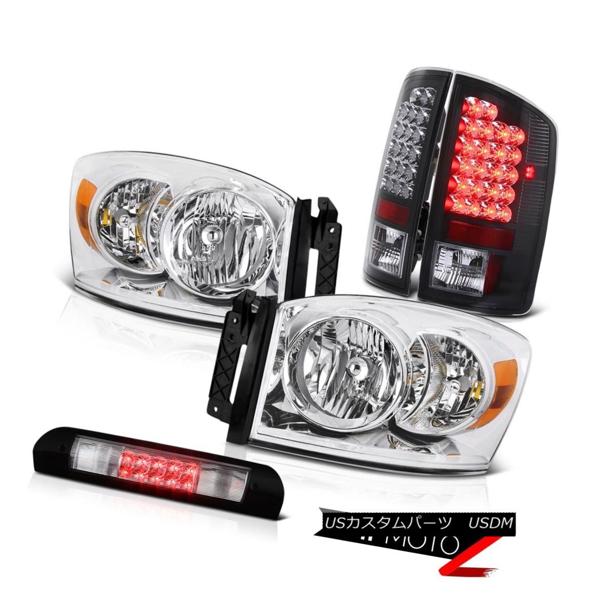 流行 ライト ランプ ヘッドライト Rクリアヘッドライト最も明るいledテールライトルーフストップカーゴ L St Ram Dodge 06 Cargo Stop Roof Lights Tail Led Brightest Headlights Clear L R St Ram Dodge 06 Tarotreikiworld Com
