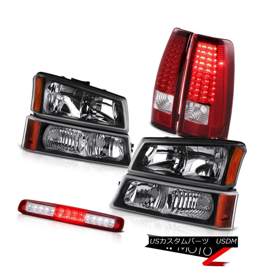 ヘッドライト 2003-2006 Silverado 1500 Black Parking Lamp Third Brake Headlights Taillamps 2003-2006シルバラード1500ブラック・パーキング・ランプ第3ブレーキ・ヘッドライト・テールランプ 【並行輸入品】