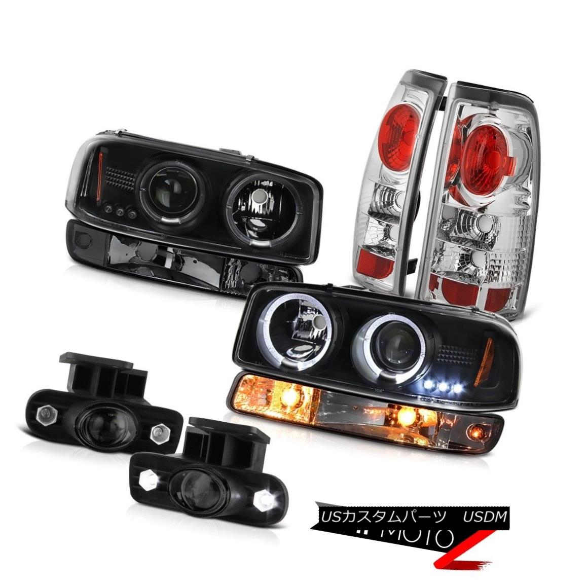 【楽天市場】ヘッドライト 9902 Sierra 6.0L Dark smoke foglights rear brake lights