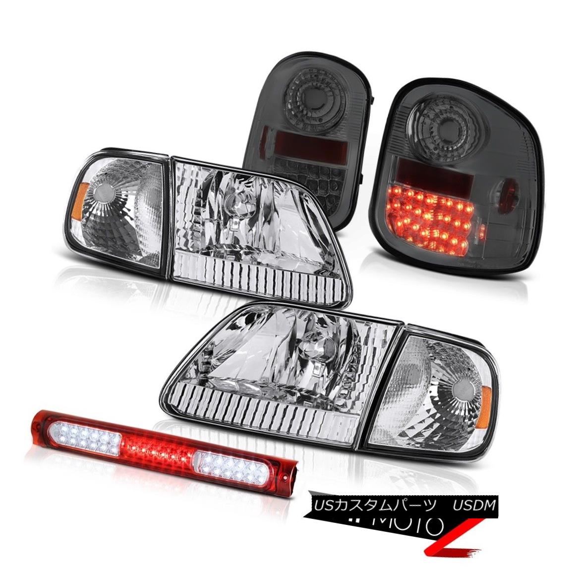 ライト ランプ 即納 大特価 F150 97 03 ヘッドライト Flareside Led Brake 3rd Lightningヘッドライト L E Dテールライトsmoke Flareside F150 97 03 Led Brake 3rd Smoke Lights Tail L E D Headlights Lightning Beachsidecliniccr Com