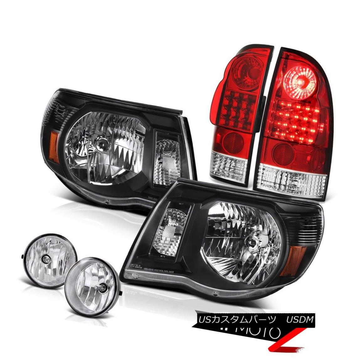 ライト ランプ 人気メーカー ブランド 05 11 Fog Bumper Lights Tail Signal Led Headlights Black ヘッドライト Tacoma Prerunner Tacoma ブラックヘッドライトled信号テールライトバンパーフォグ05 11 Prerunner Kwakuku Com