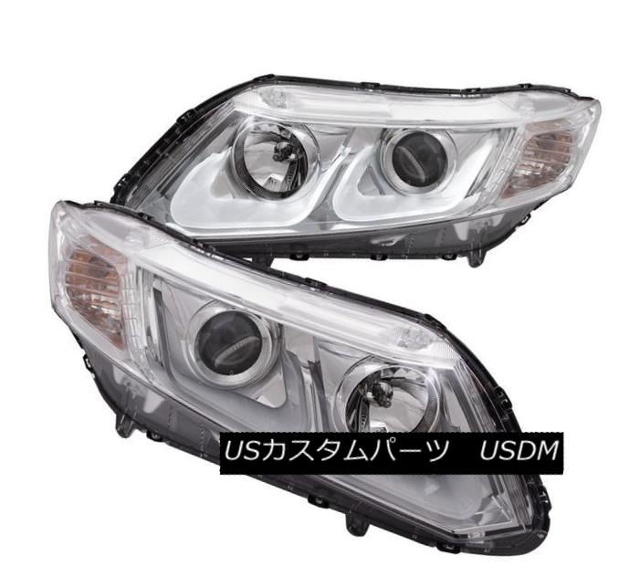 ヘッドライト ANZO 121478 Set of 2 Chrome U-Bar Style Projector Headlights for Honda Civic ANZO 121478 Honda Civic用クロームUバースタイルプロジェクターヘッドライトセット 【並行輸入品】｜カスタムパーツ WORLD倉庫 83,369円