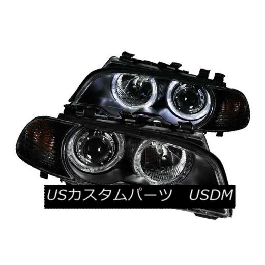 ヘッドライト ANZO 121269 Black Halogen Projector Headlights for BMW 318, 323, 325 (Set of 2) ANZO 121269 BMW用ハロゲンハロゲンプロジェクタヘッドライト318,323,325（2個セット） 【並行輸入品】